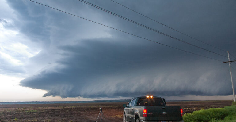 Fairbury Nebraska Shelf Cloud