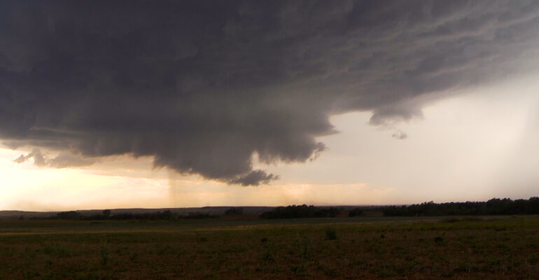 Supercell near Hobart