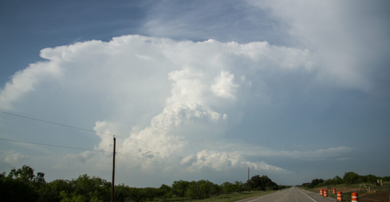 Supercell updraft