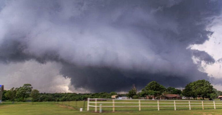 Wedge Tornado North of Sulphur, OK on May 9, 2016