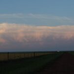 Storms to my east at Sunset in the Texas Panhandle