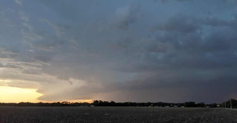 Supercell near Salina Kansas