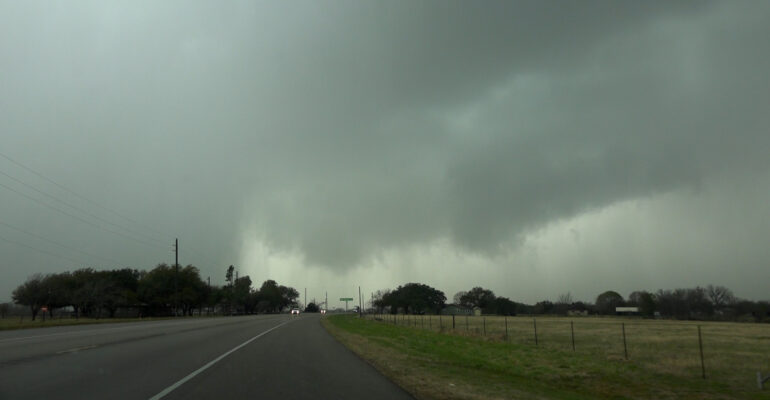 Meso Crossing Road in Luling