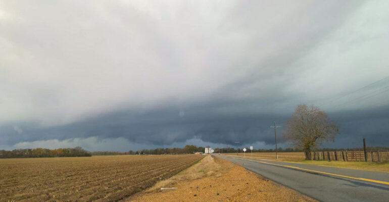 Wisner Louisiana Storm
