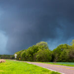 Tornado near Clarksville Texas